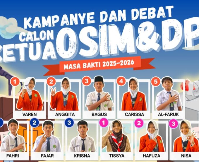 Serunya Debat Calon Ketua OSIM dan Dewan Penggalang MTsN 2 Magetan Tahun 2025