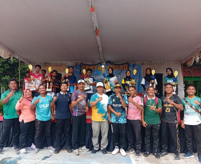 Milad ke-59 MTsN 2 Magetan Resmi Ditutup, Berikut Daftar Juara Turnamen Voli