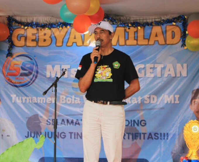 Meriah, Turnamen Bola Voli Milad ke-59 MTsN 2 Magetan Resmi Dibuka oleh Kasi Pendma Kemenag Kabupaten Magetan