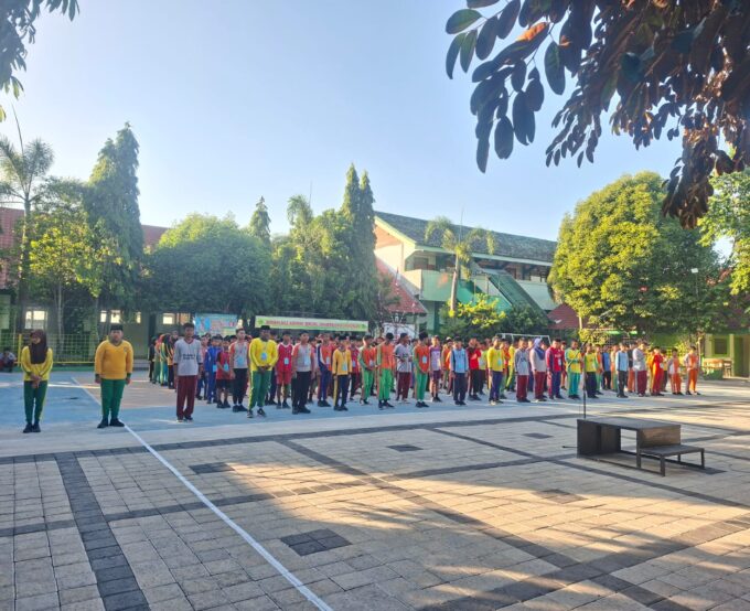 Gladi MATAMUDA MTsN 2 Magetan Berlangsung Penuh Semangat, Murid Baru Antusias Mengikuti Rangkaian Kegiatan