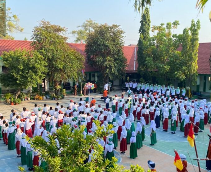 Hari Pertama MATAMUDA MTsN 2 Magetan Berlangsung Semarak, Tanamkan Karakter dan Semangat Belajar