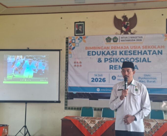 Hari Kedua MATAMUDA MTsN 2 Magetan Berlangsung Interaktif, Tanamkan Karakter, Kesehatan, dan Kebangsaan