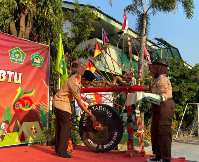 Perjusa MTs Negeri 2 Magetan Tanamkan Kemandirian, Disiplin, dan Jiwa Kepemimpinan Murid